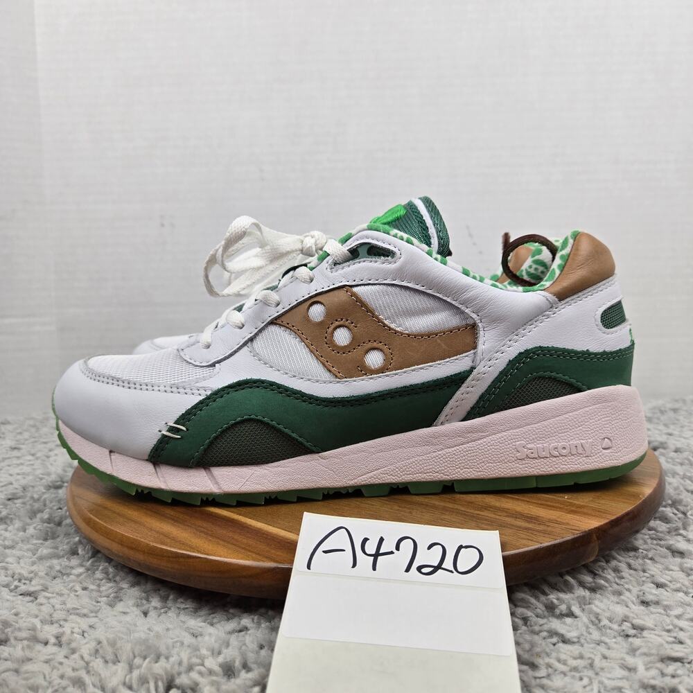 Saucony Mens 13 Shadow 6000 Shamrock St. Patrick's Day Casual Athletic Sneaker